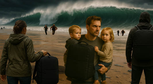 Alerte tsunami Marquises  survivre en 10 minutes avec ce sac 72h