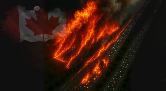 Canada Incendies  et si l’État ne venait pas  Survivre au chaos sac de survie