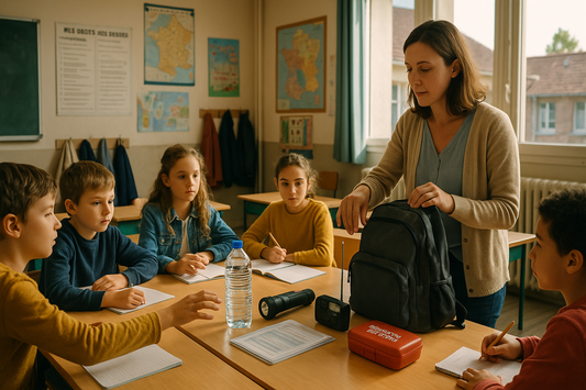 Chaunois: Pourquoi l'école forme les enfants à la préparation d'un Kit