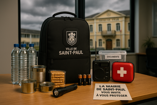 Kit d'Urgence 72h :La Mairie de Saint-Paul vous invite à vous Protéger