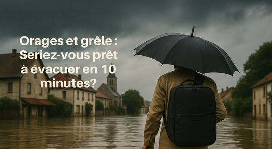 Tonneins sous la grêle  Votre Sac d’évacuation est-il prêt pour sauver votre famille