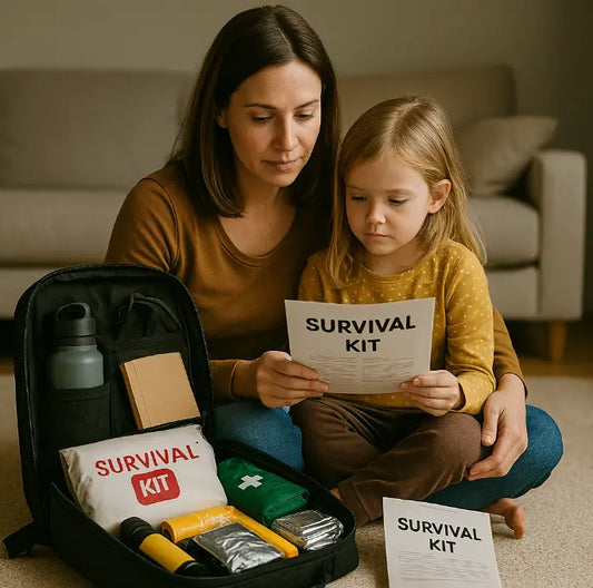 Comment-tenir-72h-avec-des-enfants-guide-mental-et-matériel Le Kit Survie